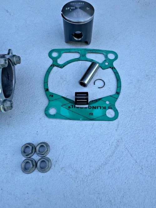 NEW TC50 OEM cylinder piston top end 24-25 tc 50 mc fe ktm sx 50sx A40030038000