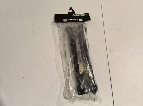 Brand new acerbis fork guards plastic black 16-25 kx 450 450x 250 250x klx 300r