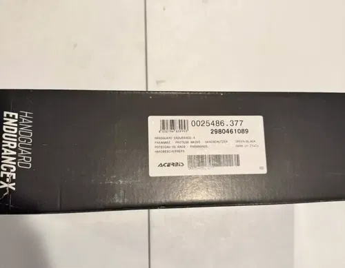 New acerbis endurance x closed handguard kx crf yz yzf wr rx 250 250x 450 450x