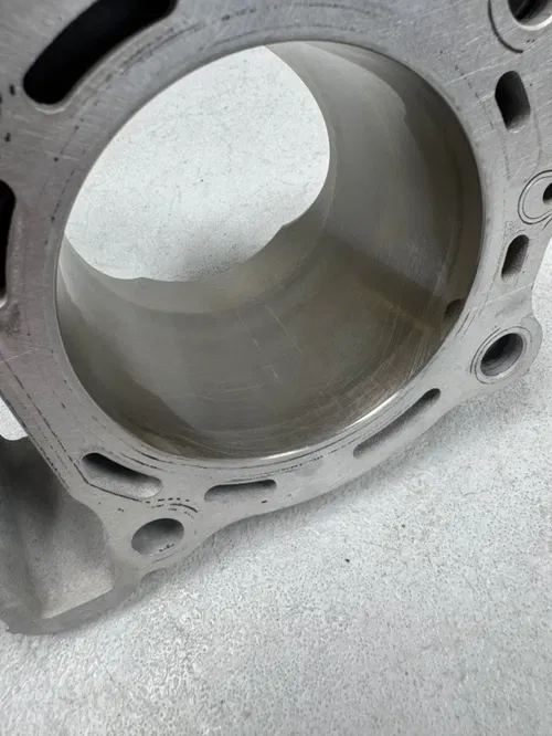 21-25 kx250 cylinder top end jug oem kawasaki kx 250 250x 11005-0717