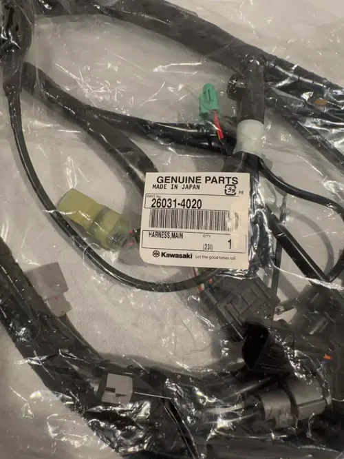 New Kawasaki oem main wire harness wiring loom 24-25 Kx 450 450sr 26031-4020