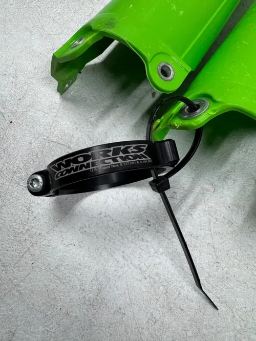2024 kx250 fork guards plastic works connection 12-333 21-24 kx 250 250x