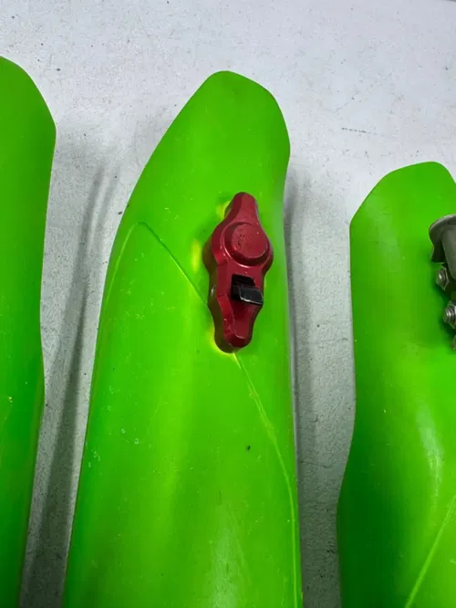 2024 kx250 fork guards plastic works connection 12-333 21-24 kx 250 250x