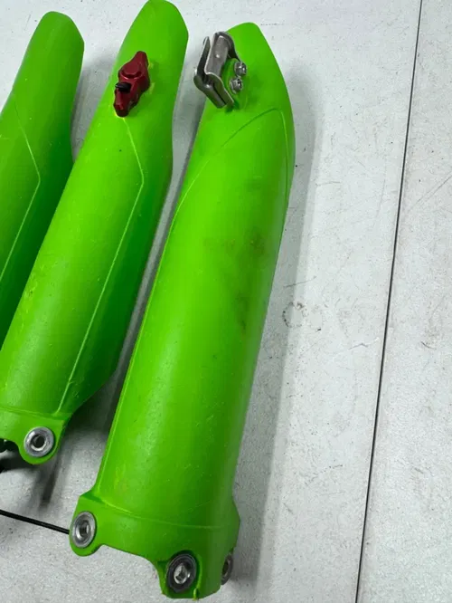 2024 kx250 fork guards plastic works connection 12-333 21-24 kx 250 250x
