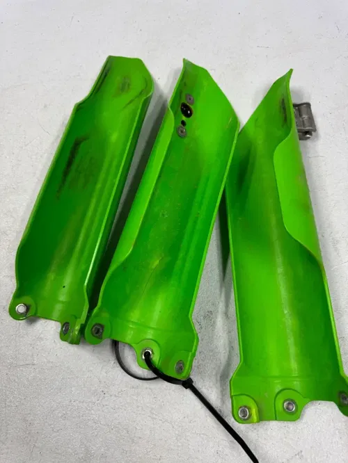 2024 kx250 fork guards plastic works connection 12-333 21-24 kx 250 250x