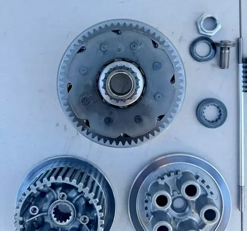 2020 kx450 clutch assembly basket hub pressure plate kawasaki oem kx 450 19-20