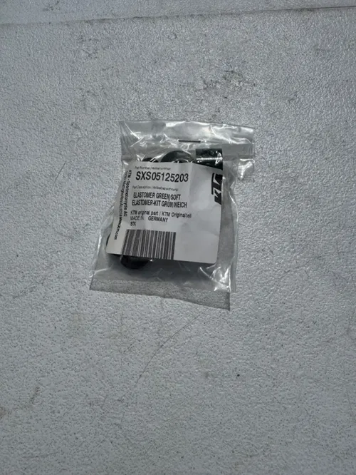 KTM OEM green soft elastomer sx sxf xcf SXS05125203