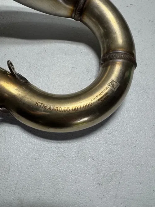 2023 ktm 450sxf oem head pipe exhaust header 22.5-25 ktm 450 A48005007033