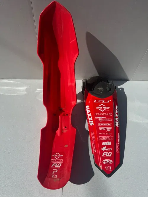 Honda Acerbis front & rear fender plastic 21-24 crf 450rx 450r 250r 250rx 3