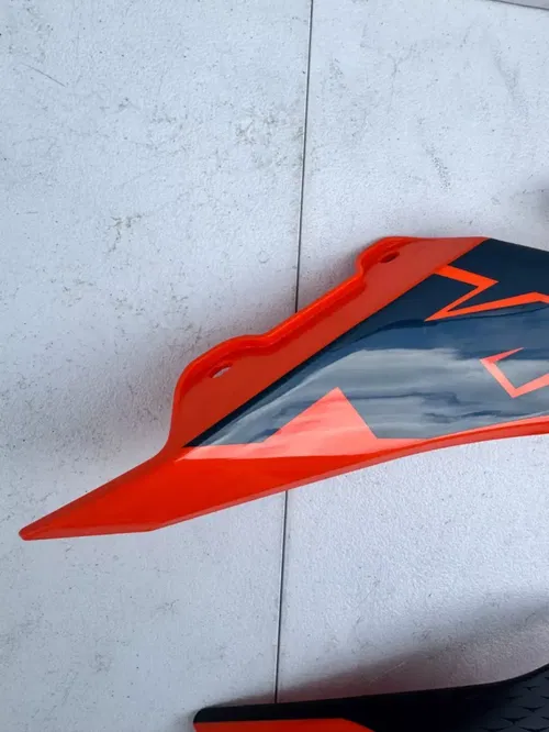NEW 2024 ktm 50sx oem factory edition radiator shrouds plastic  24-25 ktm 50 sx