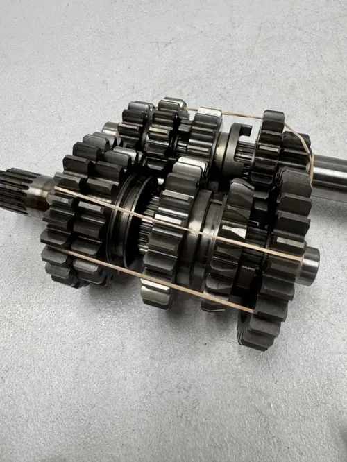 Kawasaki OEM transmission gears input output gear trans 21-24  kx 250 250x 3