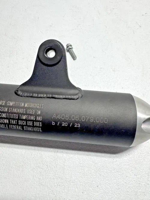 NEW 2024 TC65 OEM exhaust silencer muffler 24-25 tc 65 ktm mc A40505079000