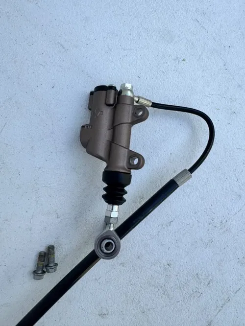 NEW KTM 50sx oem rear brake assembly caliper master cylinder 24-25 tc 50 mc sx