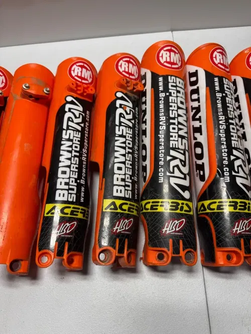 Fork guards plastic guard 23-25 ktm 125 250 300 350 450 sx sxf xc