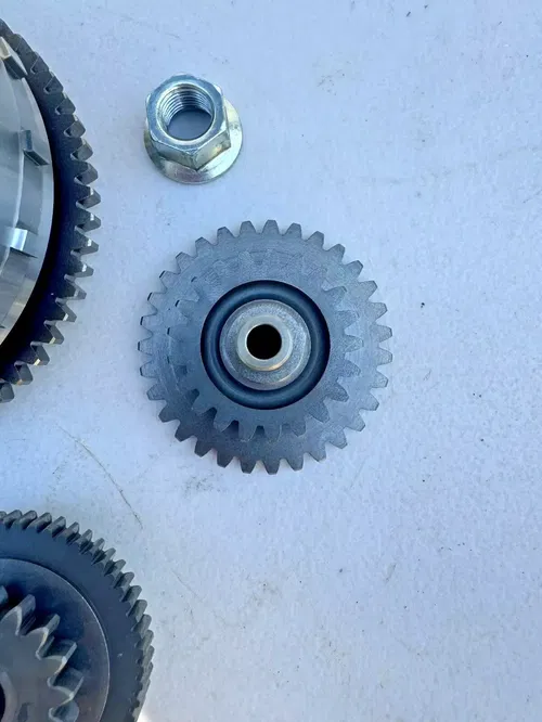 2020 kx450 flywheel clutch one way starter gears kawasaki oem kx 450
