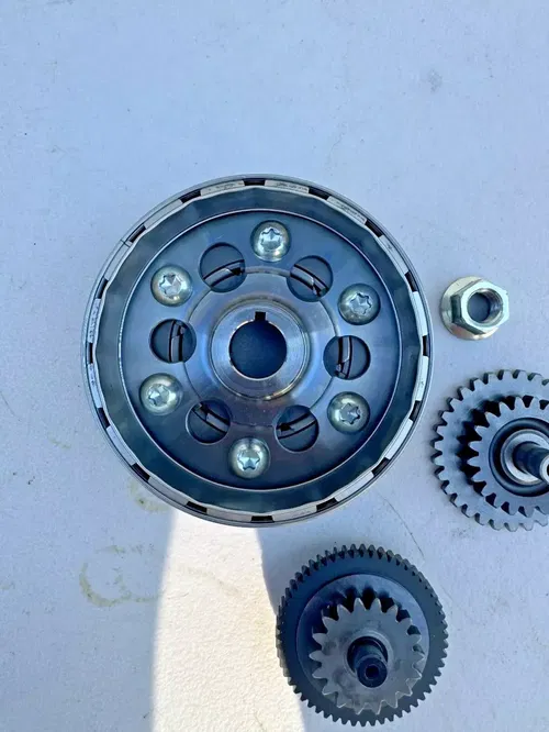 2020 kx450 flywheel clutch one way starter gears kawasaki oem kx 450