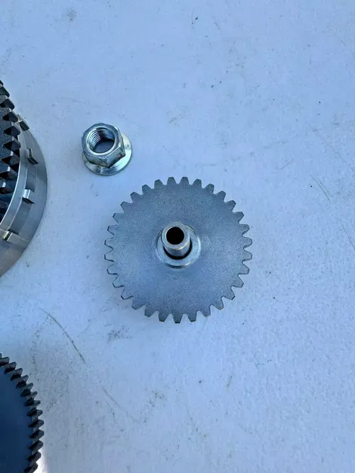 2020 kx450 flywheel clutch one way starter gears kawasaki oem kx 450