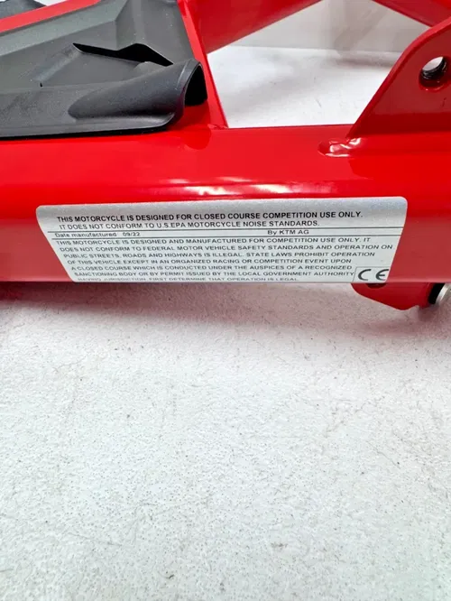 2023 Mc-e3 main frame chassis 20-24 tc ee5 e3 mc ee3 e5 Ktm sx 45403001000FB