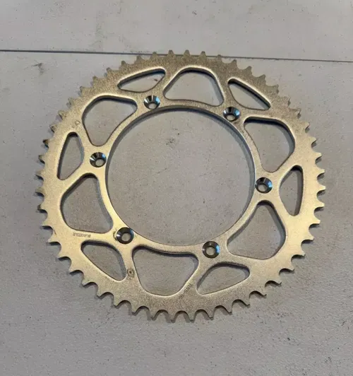 New OEM Kawasaki rear sprocket 50t silver 04-25 kx 450 450x 450sr 250 250x 125