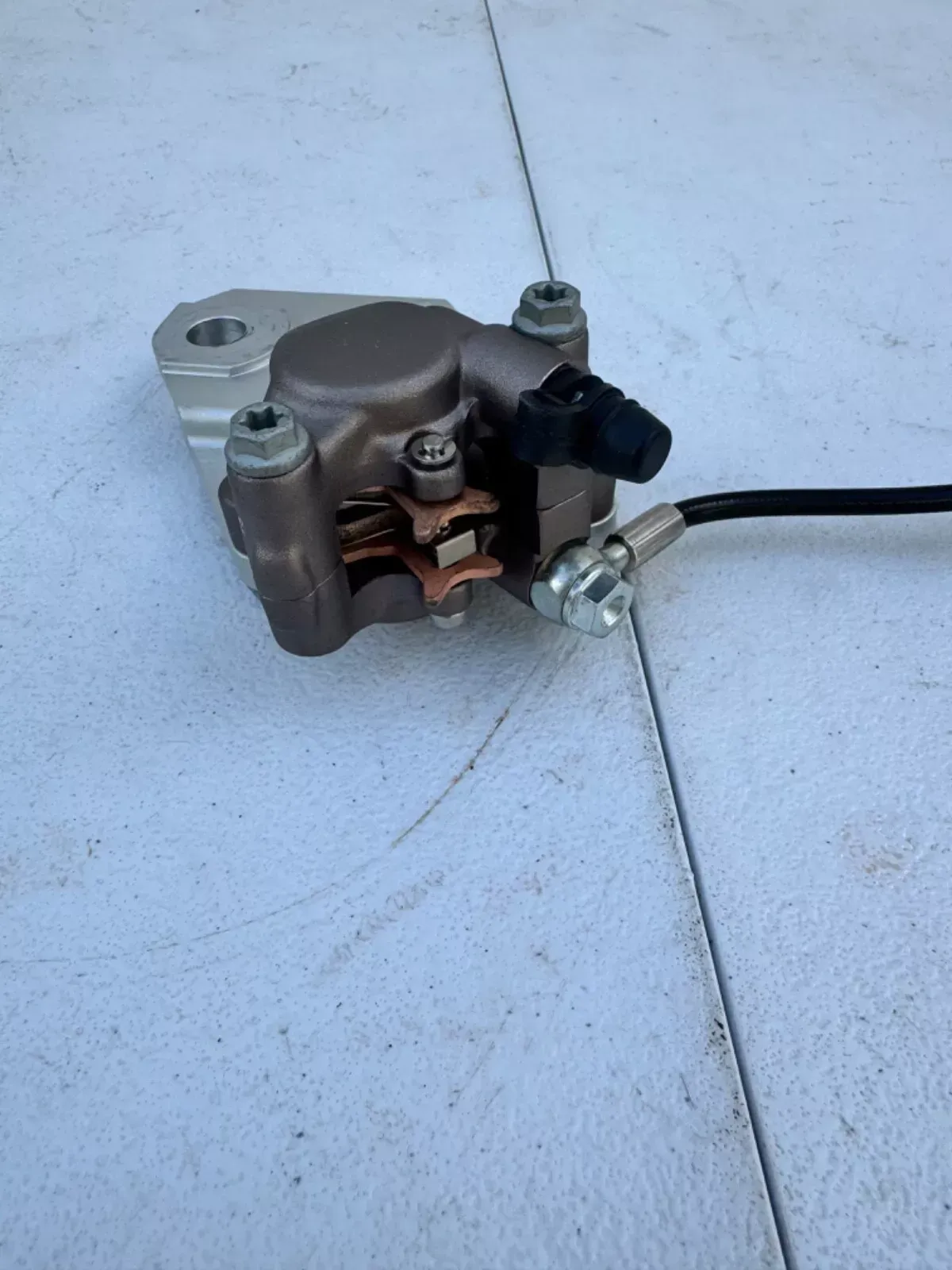 NEW KTM 50sx oem rear brake assembly caliper master cylinder 24-25 tc 50 mc sx