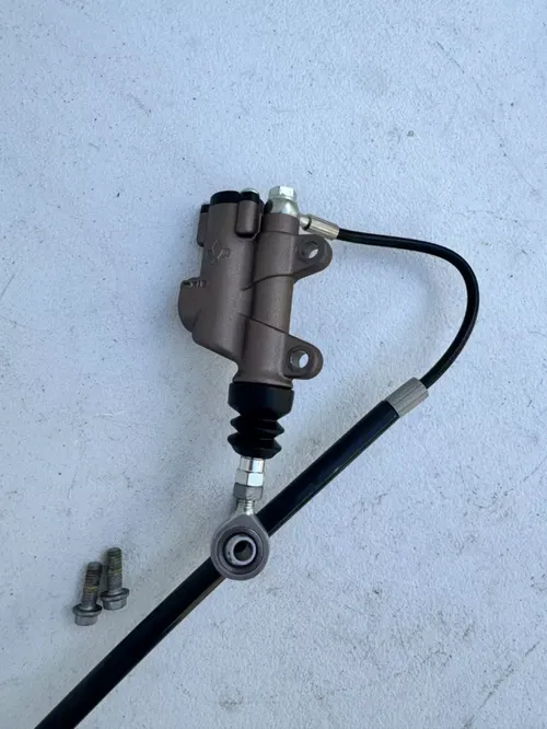 NEW KTM 50sx oem rear brake assembly caliper master cylinder 24-25 tc 50 mc sx