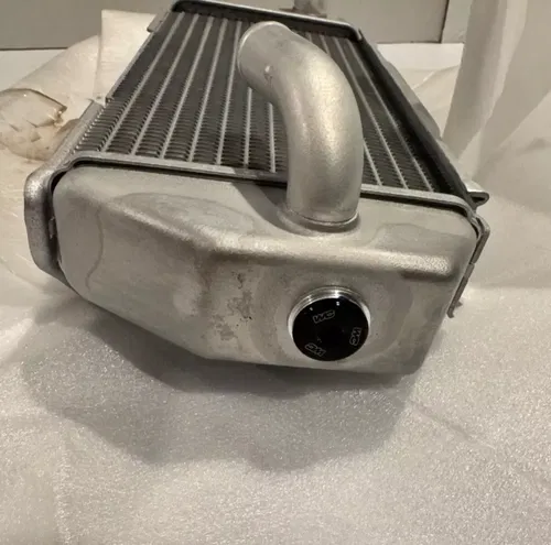 New kx450 left radiator works connection oem kx 450 450x 450sr 24-25 1