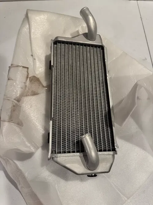New kx450 left radiator works connection oem kx 450 450x 450sr 24-25 1