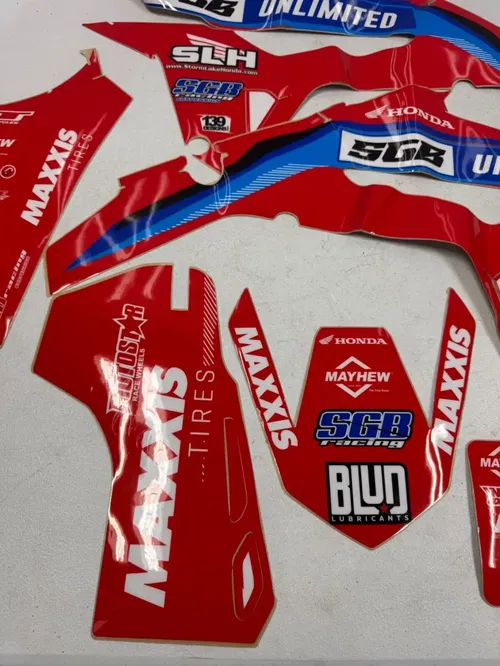 Honda graphics kit shrouds front rear fender 21-24 crf 450r 450rwe 250r