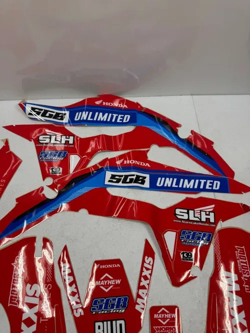 Honda graphics kit shrouds front rear fender 21-24 crf 450r 450rwe 250r