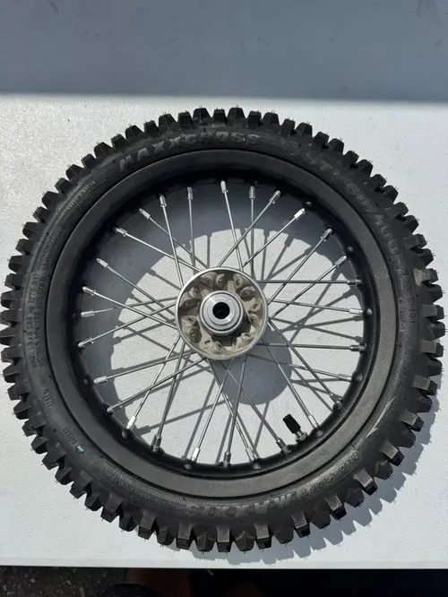 2024 TC50 12" front wheel tire hub fe tc 50 mc ktm sx oem 18-25 A40009201044