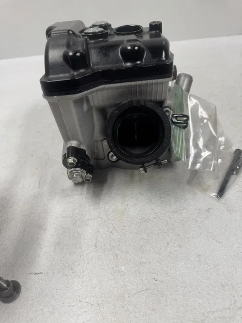 2024 kx450 cylinder head complete valves cams DAMAGED oem Kawasaki kx 450 450x