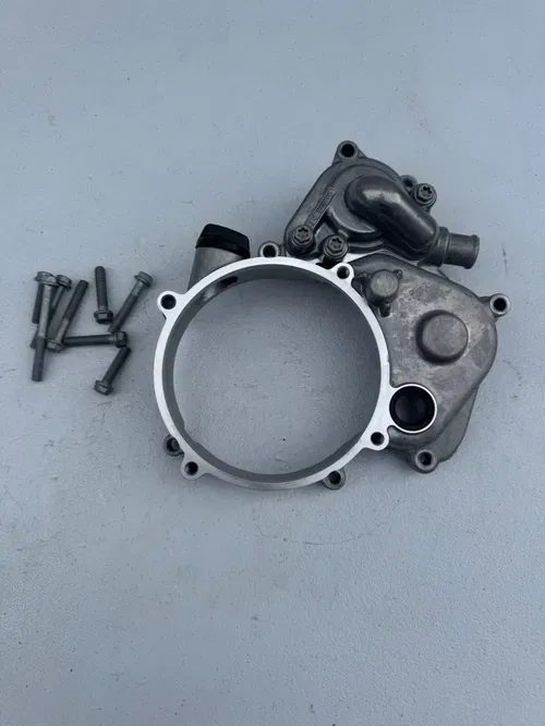 2024 ktm 50sx inner clutch cover water pump case impeller 24-25 tc 50 mc 50 sx