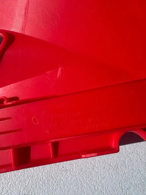 Honda OEM shrouds rear fender plastic 21-24 crf 450rx