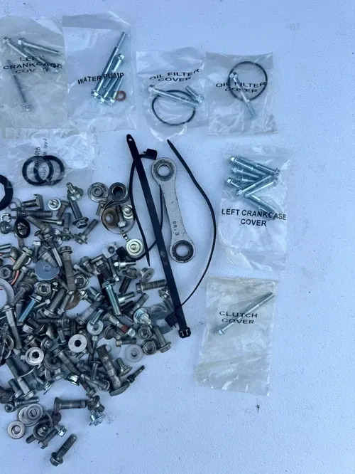 Honda OEM bolts washers clips hardware fasteners crf 250r 250rx 450r 450rx cr