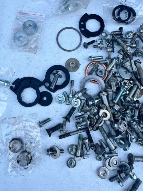 Honda OEM bolts washers clips hardware fasteners crf 250r 250rx 450r 450rx cr