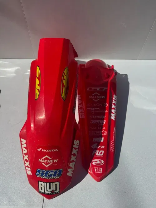 Honda Acerbis front & rear fender plastic 21-24 crf 450rx 450r 250r 250rx 1