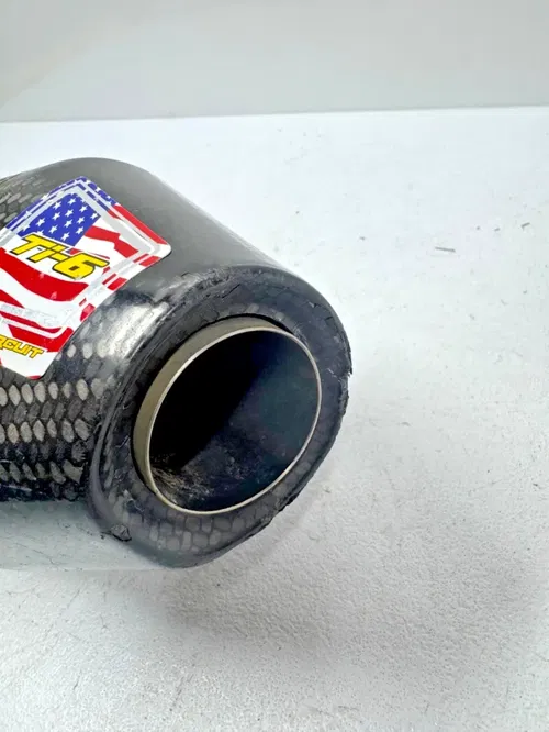 Pro Circuit TI-6 exhaust muffler titanium carbon fiber 24-25 kx 450 450x 2