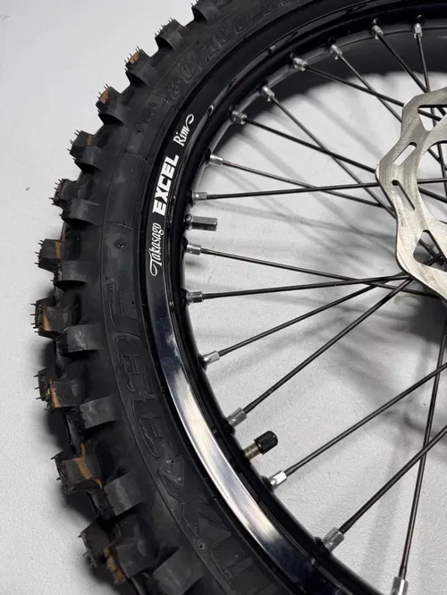 2023 Husqvarna GASAGS OEM front wheel 21" rotor 15-25 ktm 125-500 sxf xcf fc mc