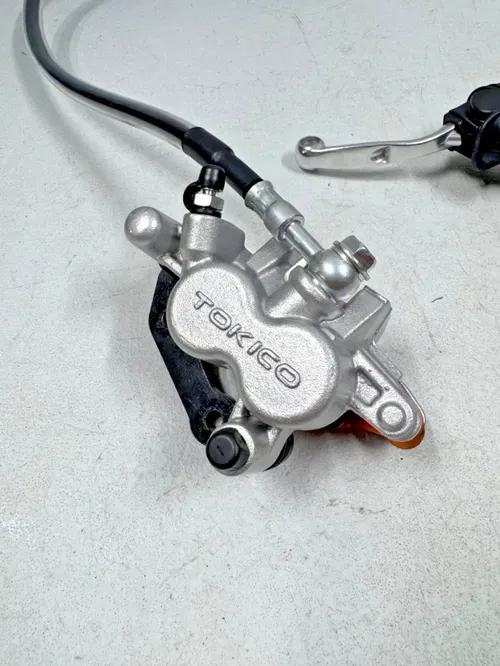 2025 kx112 oem front brake assembly caliper master cylinder 14-25 kx 85 100 112