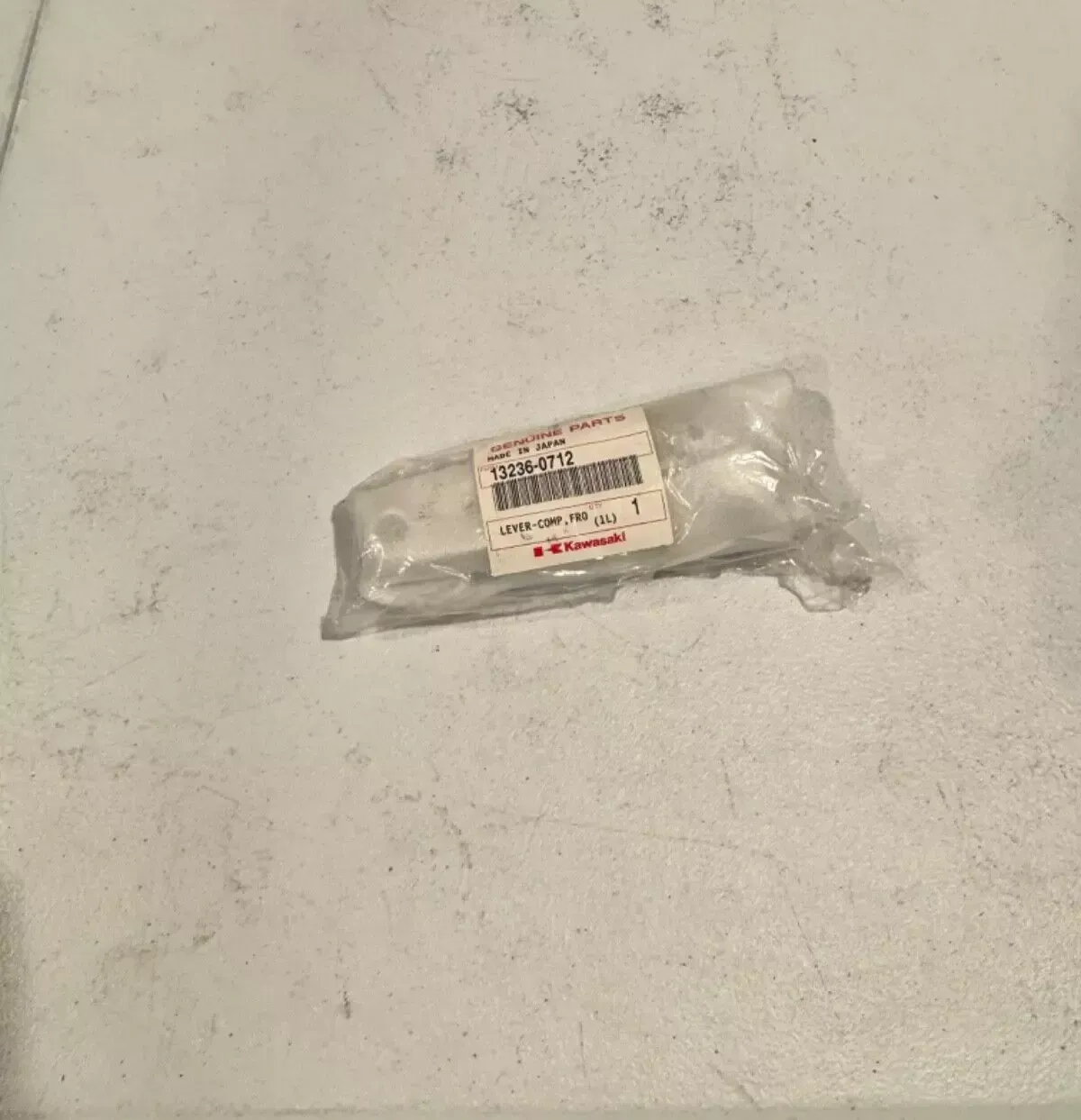 Kawasaki OEM front brake lever  14-25 kx 85 65 112 100 klx 300r 250f 13236-0712