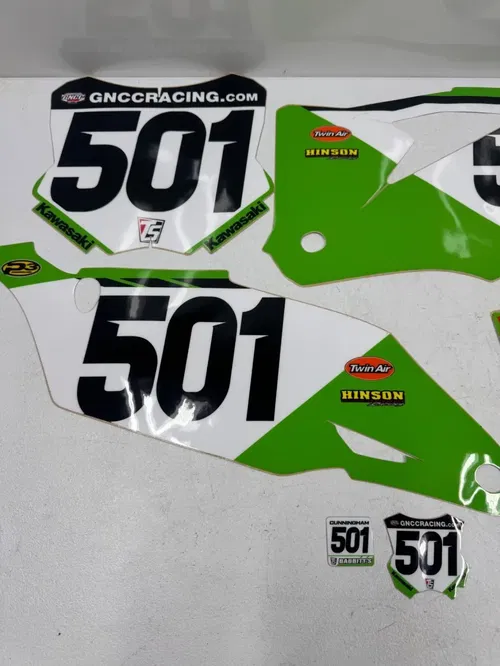 New graphics backgrounds rear fender decals stickers 21-24 kx 250 250x 450 450x