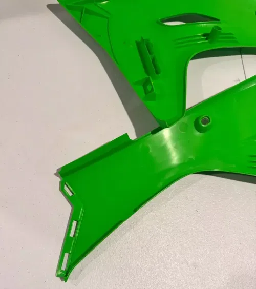 OEM radiator shrouds plastic green 24-25 kx 450 450x 250 250x sr 2