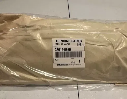 Brand new OEM Kawasaki mud flap airbox green 19-23 kx 450 450x 21-24 kx 250 250x