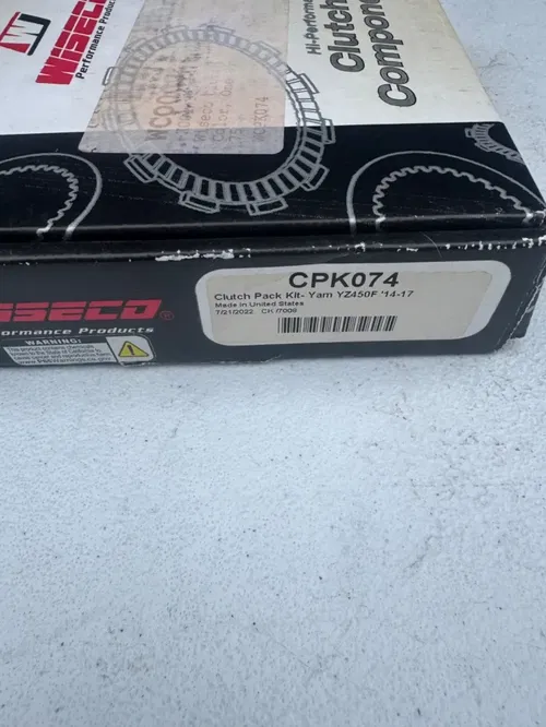 Wiseco Clutch Pack Kit 14-17 yz 450f 450 Yamaha CPK074