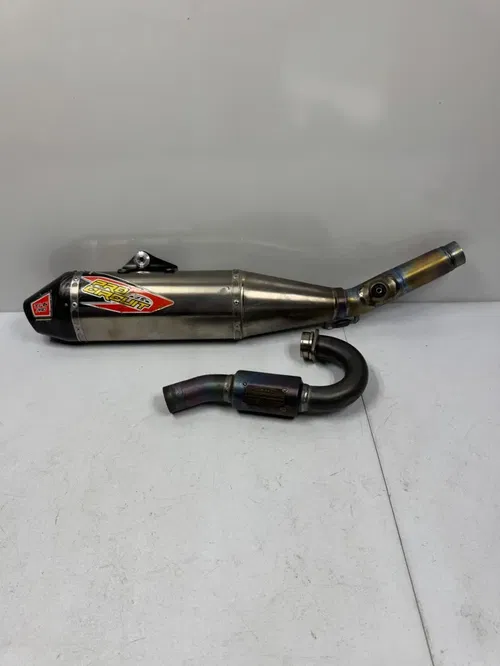 Pro Circuit TI-6 pro exhaust muffler titanium carbon fiber 21-24 kx 250 250x