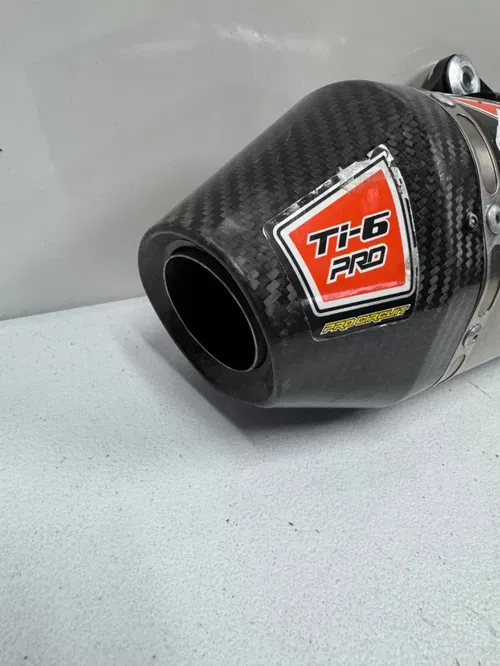 Pro Circuit TI-6 pro exhaust muffler titanium carbon fiber 21-24 kx 250 250x