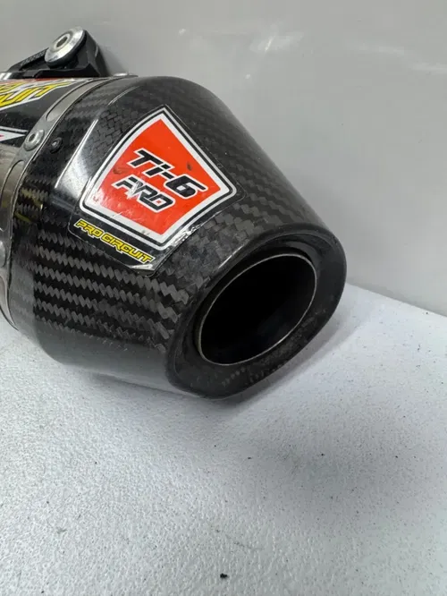 Pro Circuit TI-6 pro exhaust muffler titanium carbon fiber 21-24 kx 250 250x