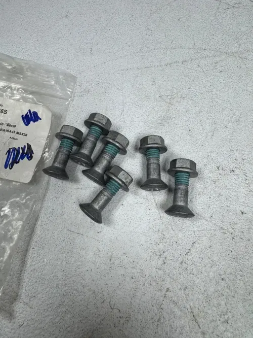 KTM OEM sprocket bolts counter sunk 50-501 sx mc tc xcf fc sxf 0019080266S