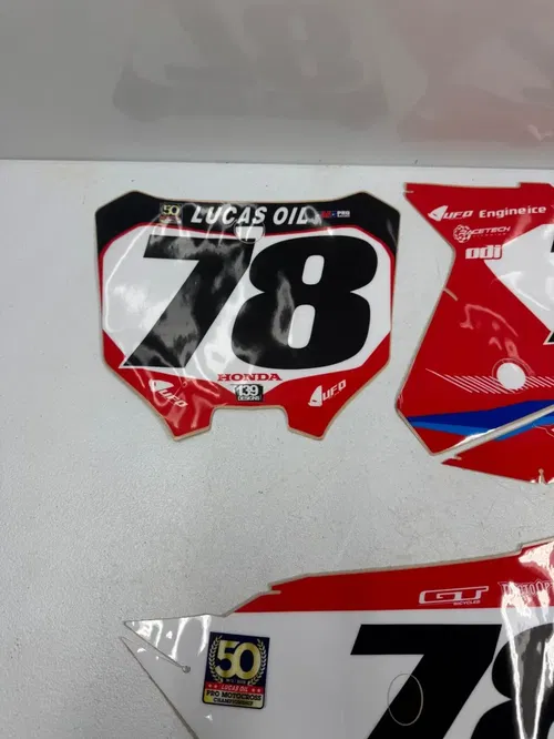 Honda graphics backgrounds number plates stickers 21-24 crf 450r 450rwe 250r