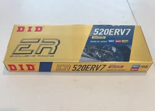 DID 520 erv7 120 link gold x-ring motocross chain racing street